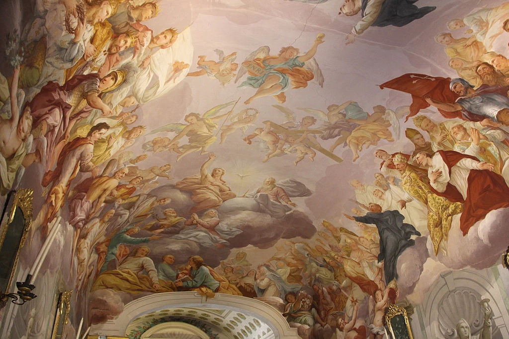 Cappella nuova (ex - camera da letto di cosimo III), Villa medicea della Petraia, Firenze